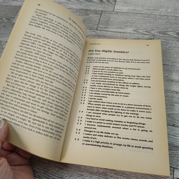 The Highly Sensitive Person in Love by Elaine Aron PhD PB - Picture 8 of 14